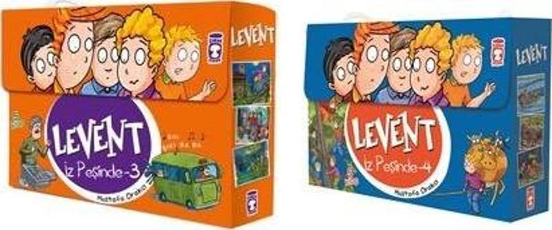 Timaş Çocuk Levent İz Peşinde 3. Ve 4. Set 10 Kitap 8+ Yaş 2023