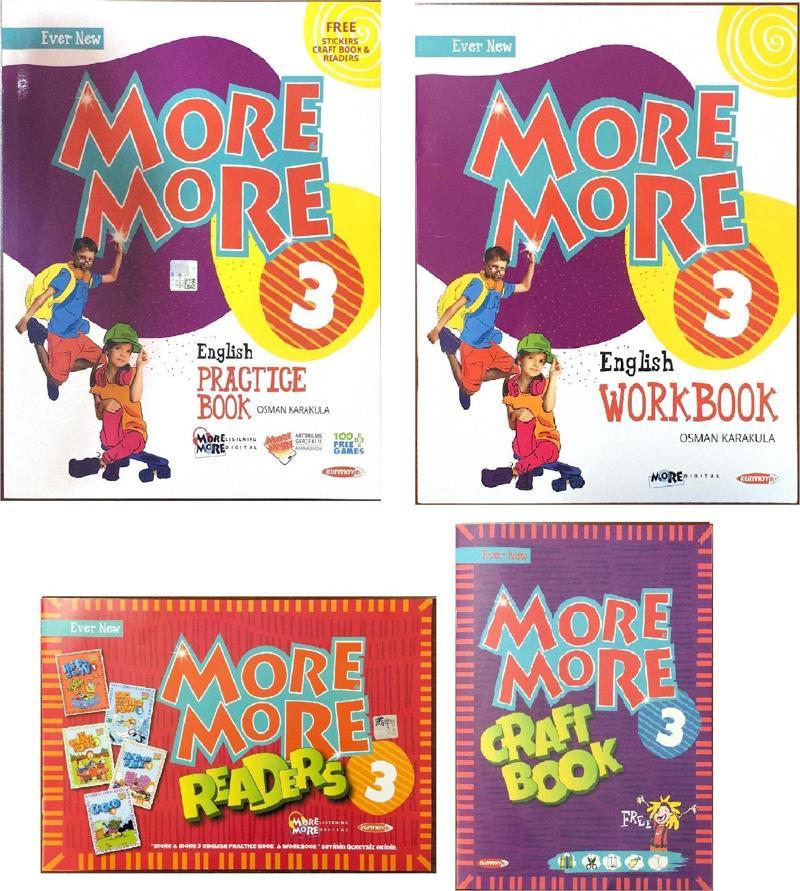 More & More 2024 3. Sınıf 4 Lü Set Pratice Book