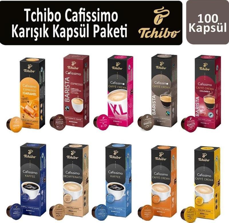 Cafissimo Karışık Kapsül Paketi 100 kapsül