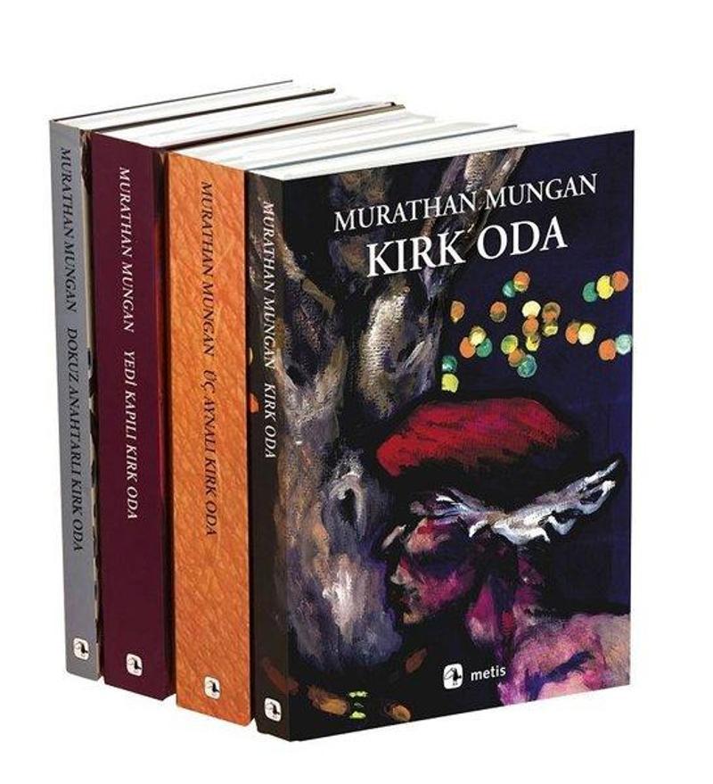 Metis Yayınları Murathan Mungan Hikayeler Kırk Oda Seti 4 Kitap Takım - Hediyeli - Murathan Mungan