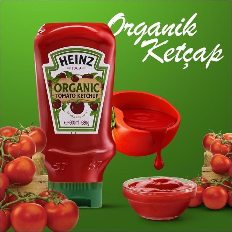 Organik Ketçap 580g