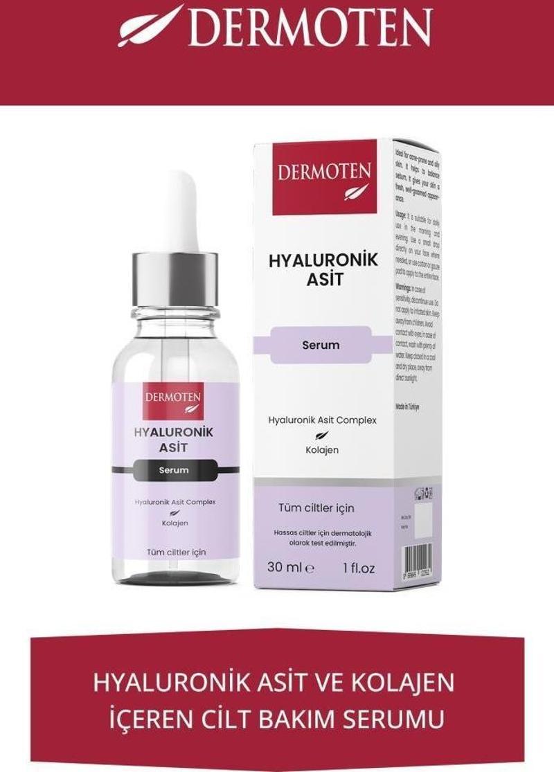 Hyaluronik Asit Nemlendiricili Cilt Bakım Serum 30 ml