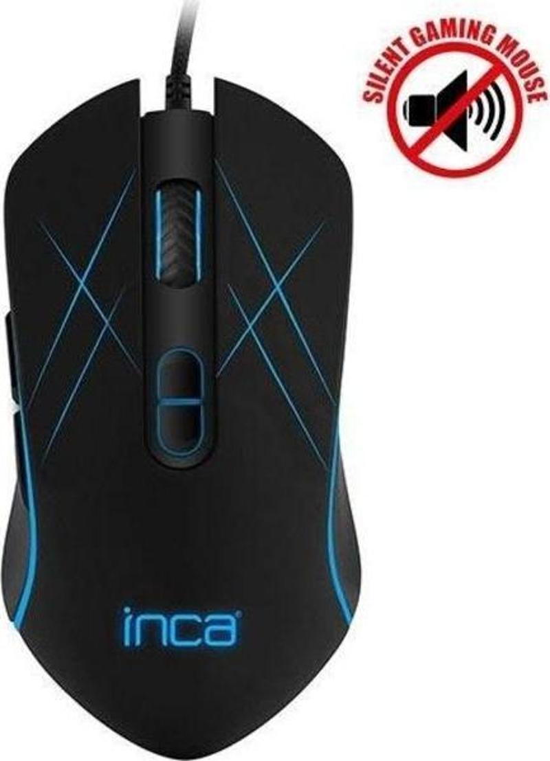 Chasca 6 Led RGB Softwear Silent Gaming Mouse