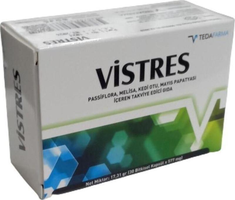 Vistres Passiflora 30 Kapsül