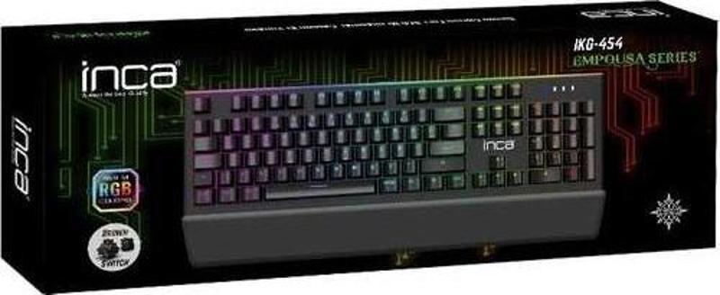 Full RGB Empousa Mechanical Gaming Keyboard Kablolu Klavye Ikg-454