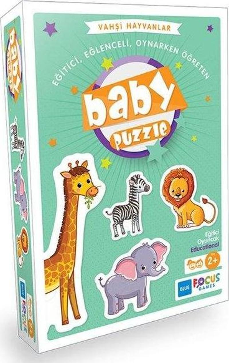 Vahşi Hayvanlar Baby Puzzle BF158