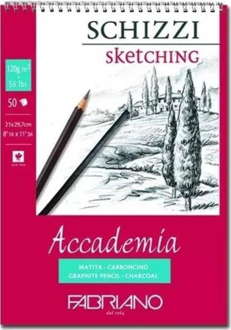 Accademia Doğal Grenli Eskiz Defteri 120 gr 50 yp A4