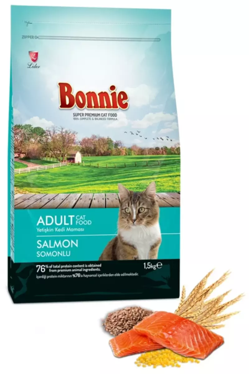 Somonlu Kedi Maması 1,5 Kg