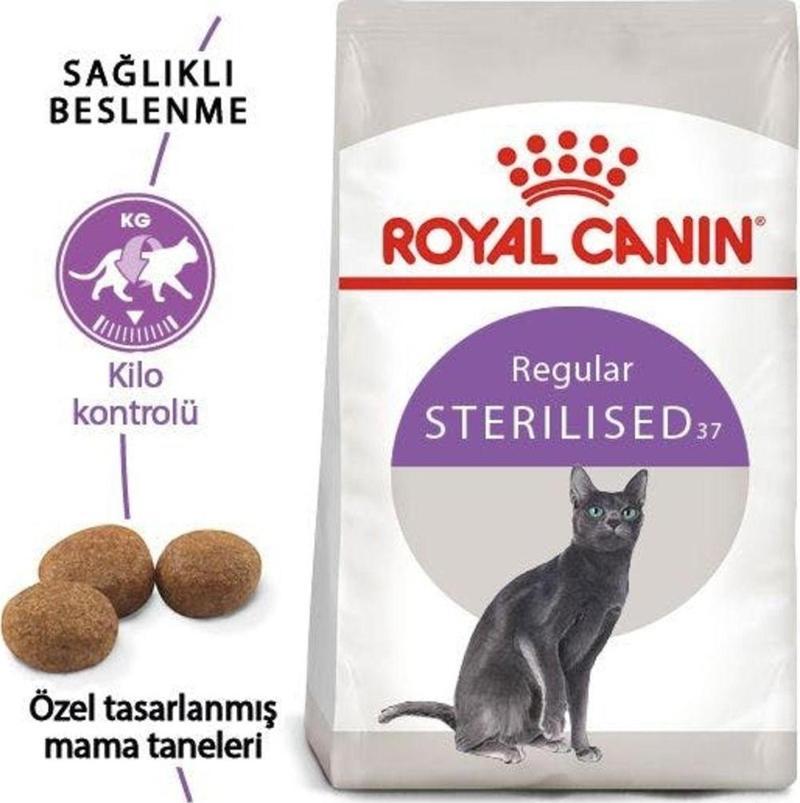 Sterilised 37 Kısırlaştırılmış Kedi Maması 15 kg