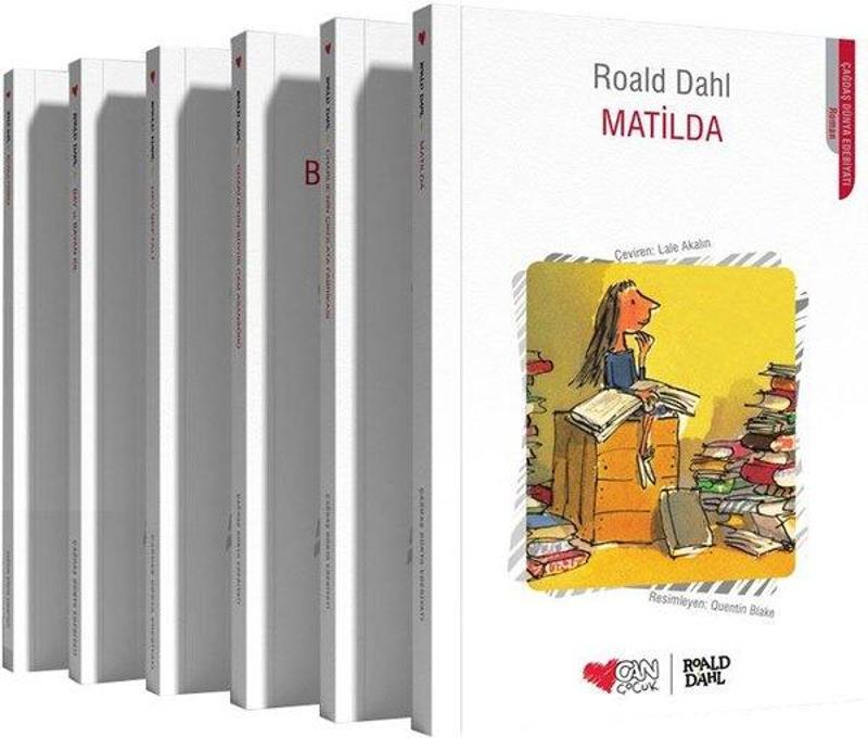 Can Yayınları Roald Dahl Seti - 6 Kitap Takım - Roald Dahl