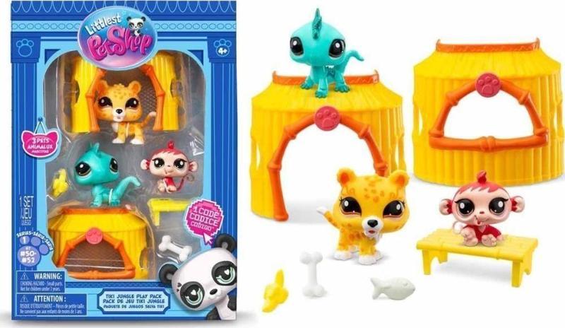 Littlest Petshop Figür Set Minişler Orman Temalı Hayvanlar 00515 (KOLİ İTEMİ S03005158)