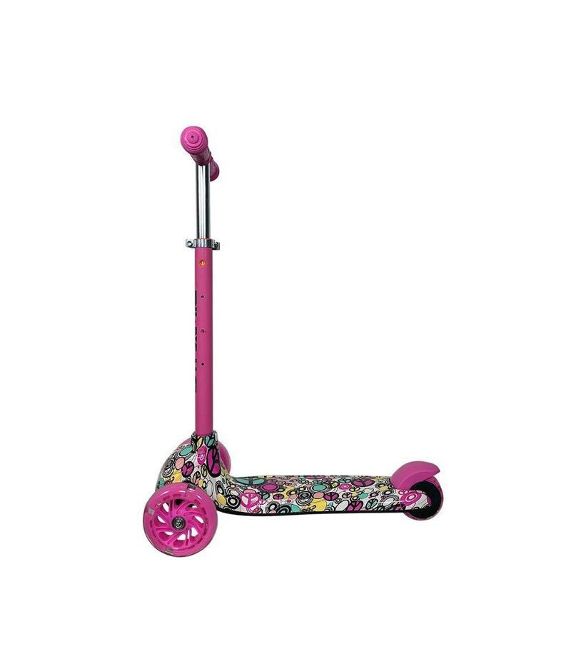  Dynamic HT288 3 Tekerlekli Yeni Nesil Scooter - Işıklı Tekerlekli - Arkadan Frenli 