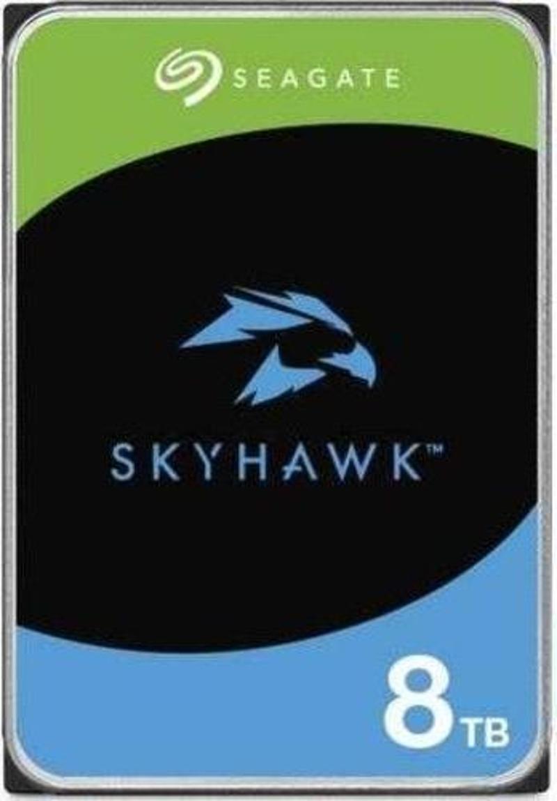 Skyhawk 8TB 5400RSeagate Skyhawk ST8000VX010 3.5" 8 TB 5400 RPM 256 MB SATA 3 HDD