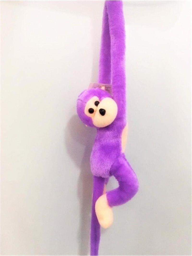 90 cm Maymun Peluş - Elleri Yapışkanlı Peluş - Oyuncak Peluş - Uyku Arkadaşı