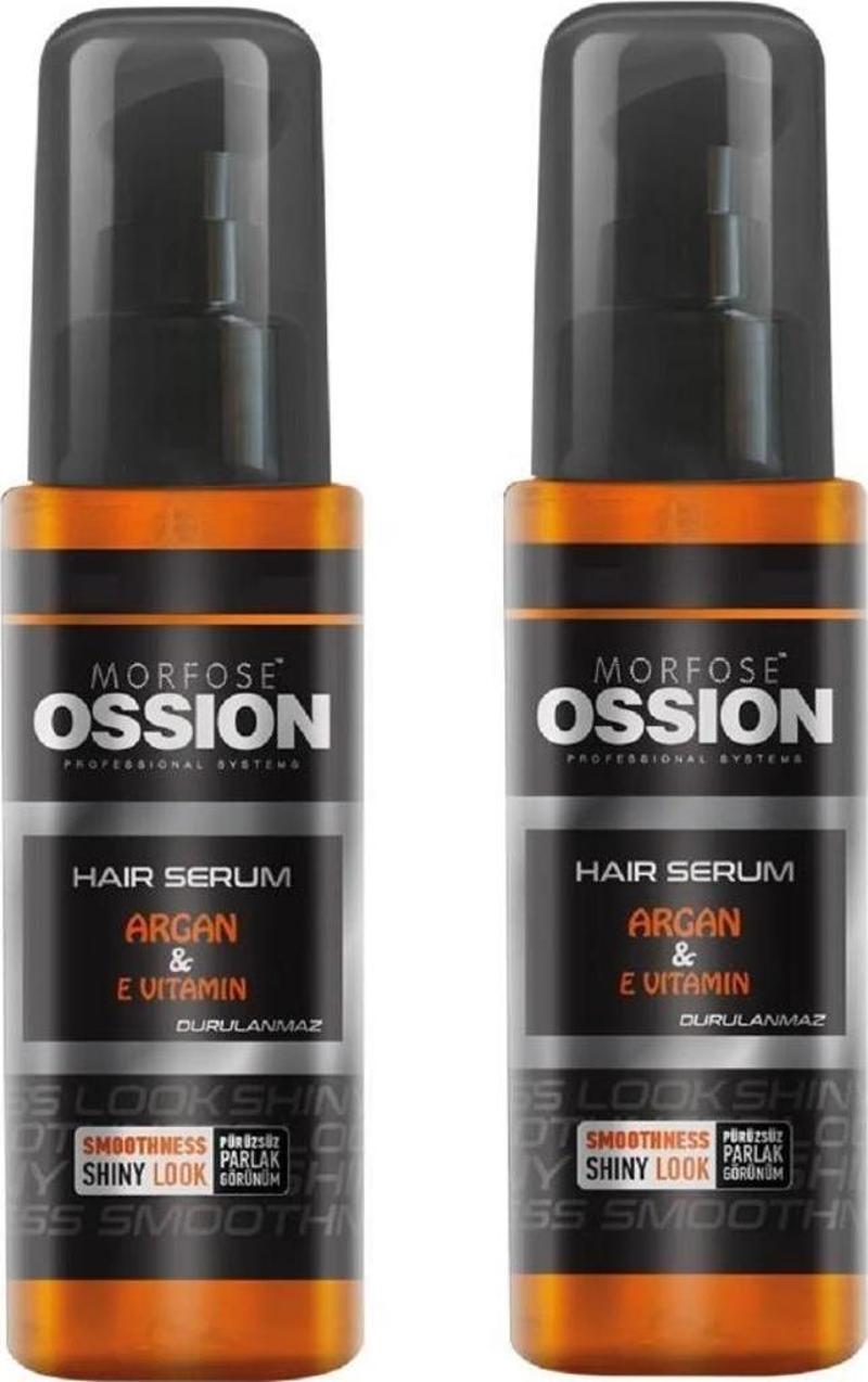 Ossion Argan Saç Serumu 75 ml X 2 ADET