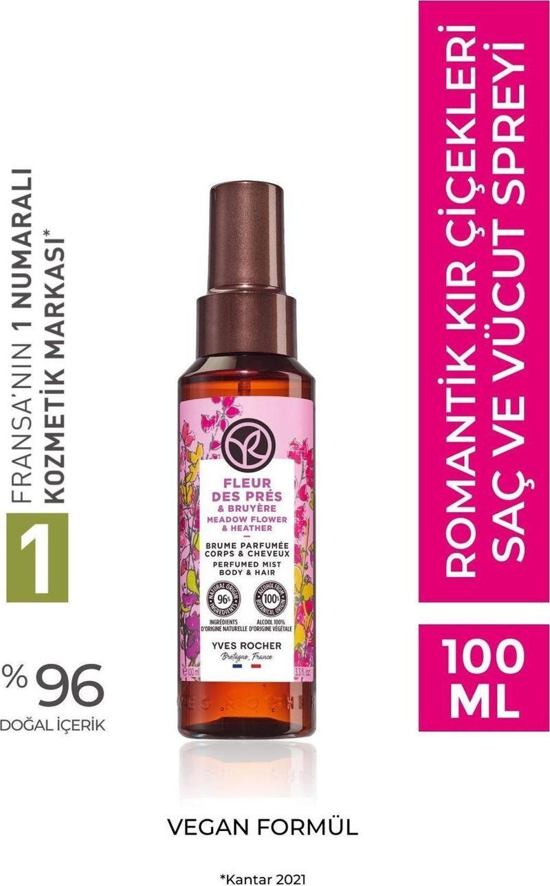 Saç ve Vücut Spreyi- Romantik Kır Çiçekleri- 100ml - 68199