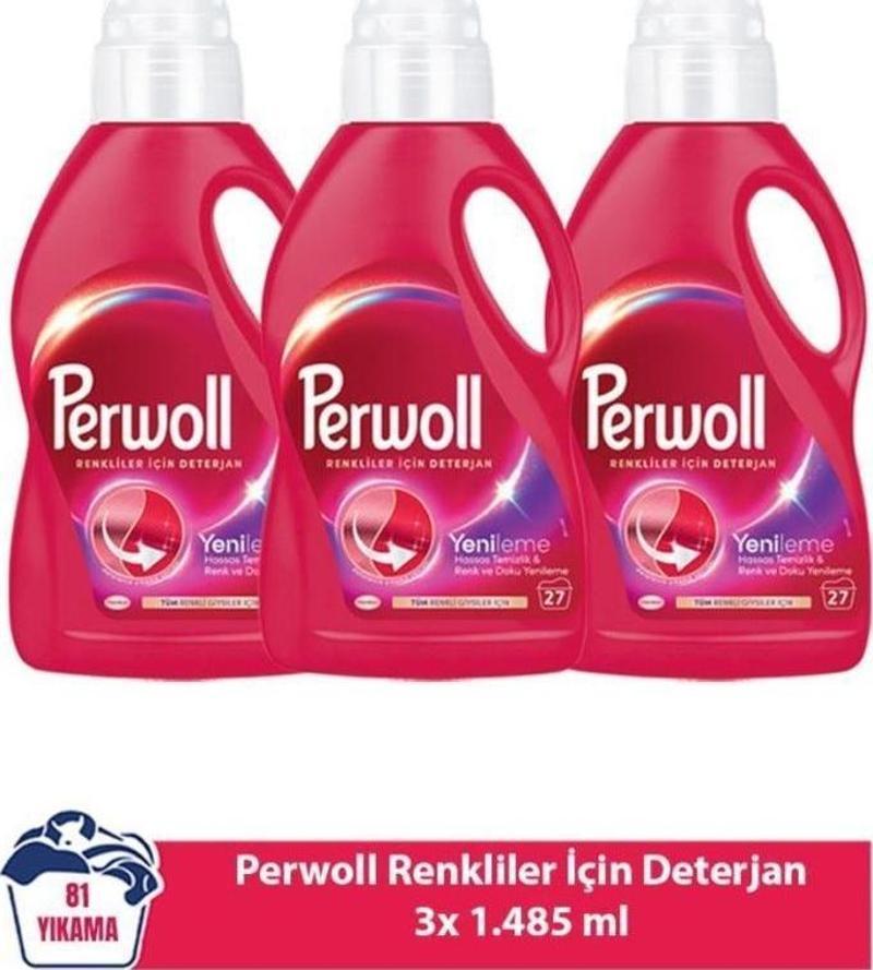 Yenileme Renkliler 3x 1.485 ml 81 Yıkama