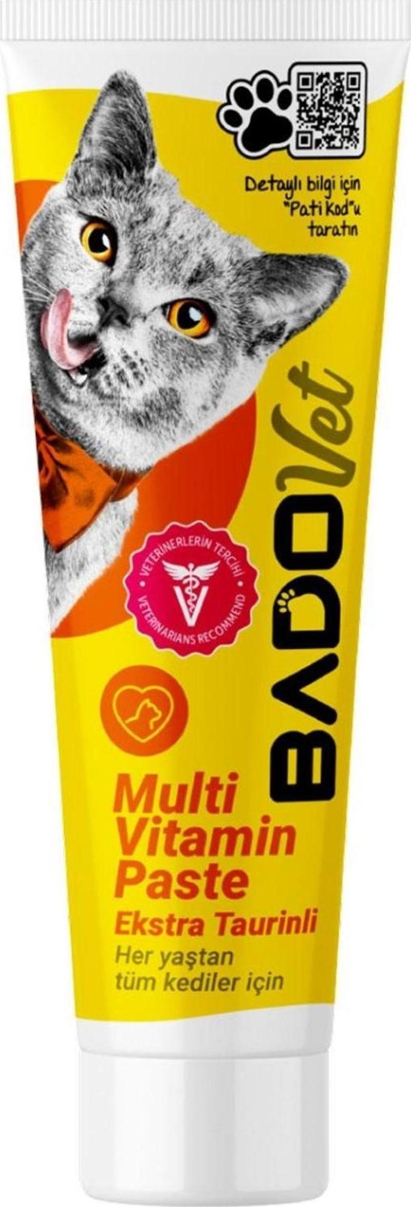 Kedi Besin Takviyesi Multivitamin Paste Tüp 100GR