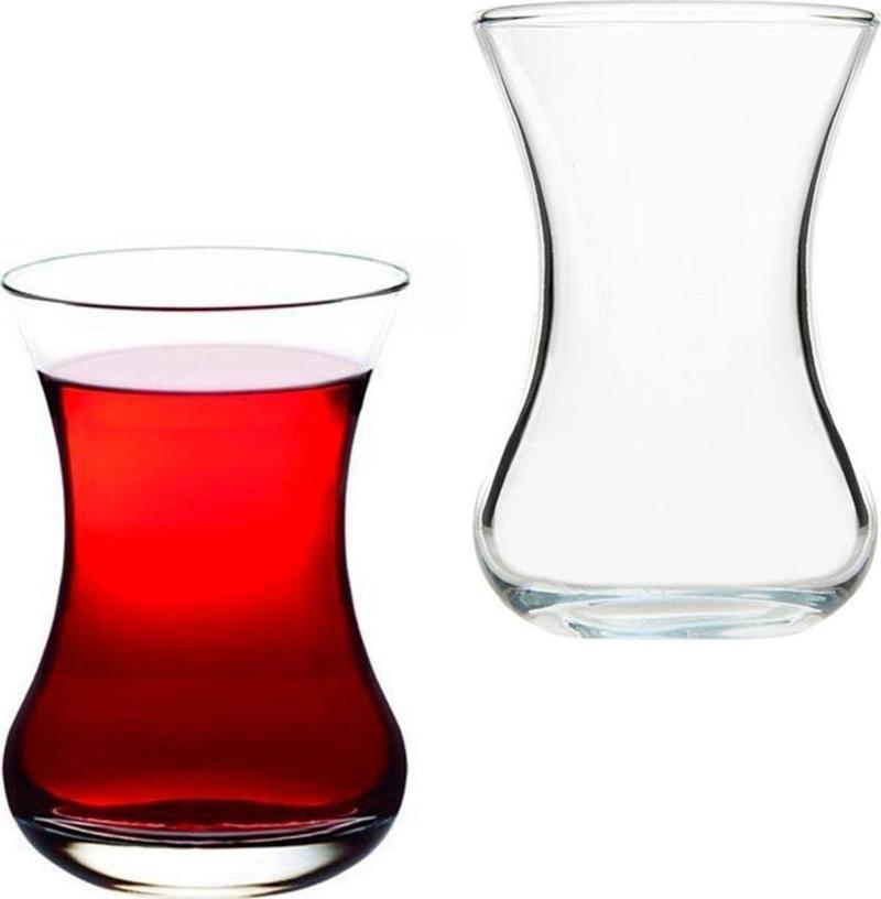 42381 ince belli çay bardağı 6 lı - çay bardak
