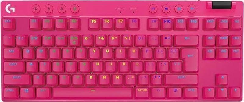 G Pro X Tkl Lıghtspeed RGB Oyuncu Klavyesi - Pembe