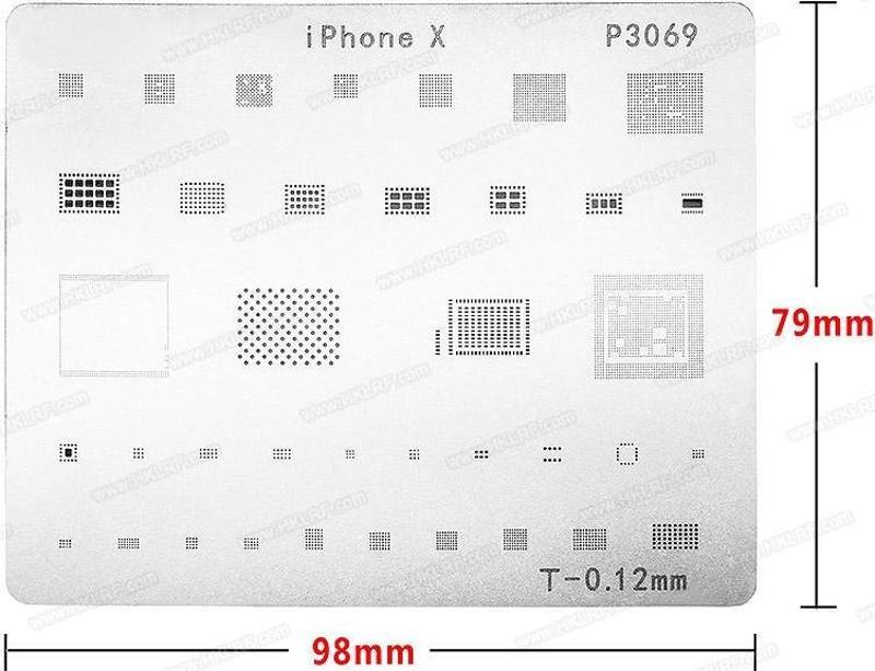 İphone X Entegre Kalıbı T-0,12 Mm