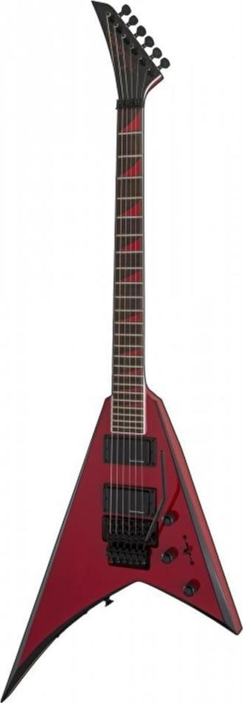 Jackson X Rhoads RRX24 Laurel Klavye Red with Black Bevels Elektro Gitar