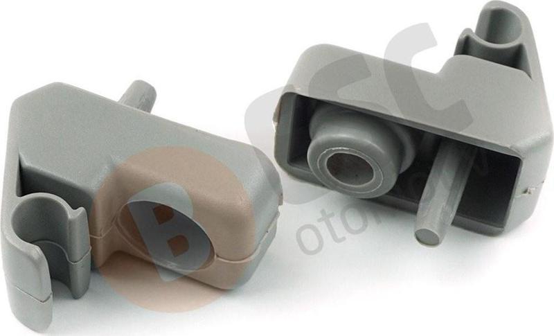 Fiat Fiorino Doblo Palio Punto Albea için Güneşlik Ayağı 735478275 Açık Gri
