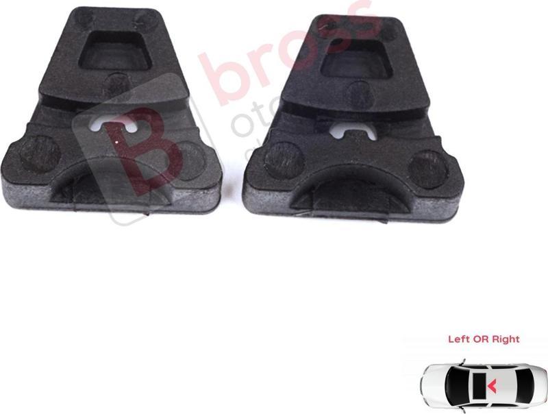 Mercedes CLA A C E Class W176 W177 W205 C207 C117 İçin 2 Adet Sunroof Kızak Tamir Braket Klipsi