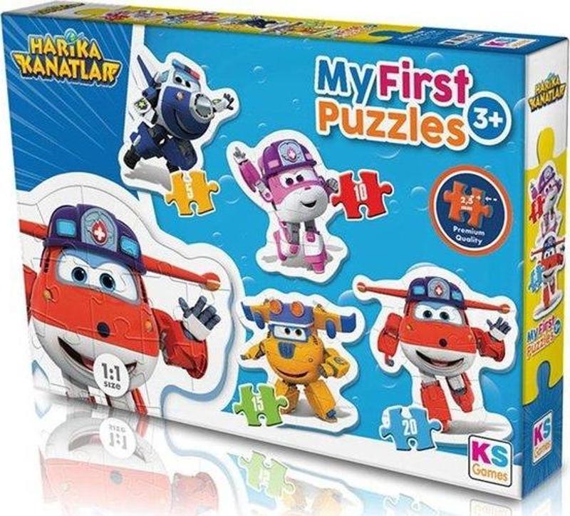 Ks Games My First Cut Out Puzzles 4in1 HK 10304