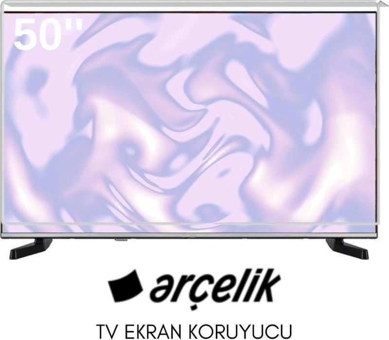 Arçelik Uyumlu 50" inç 150 Ekran Tv Koruyucu Kırılmaz Paneli