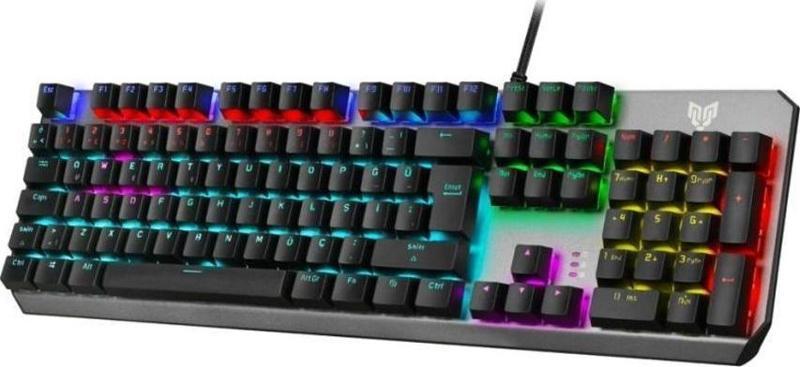 Shooter RGB Mekanik Gaming Oyuncu Klavyesi Red Switch Q Tr