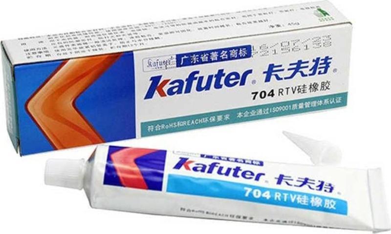 KAFUTER K-704 ELEKTRONİK BİLEŞENLER İÇİN SİLİKON YAPIŞTIRICI 45 GR