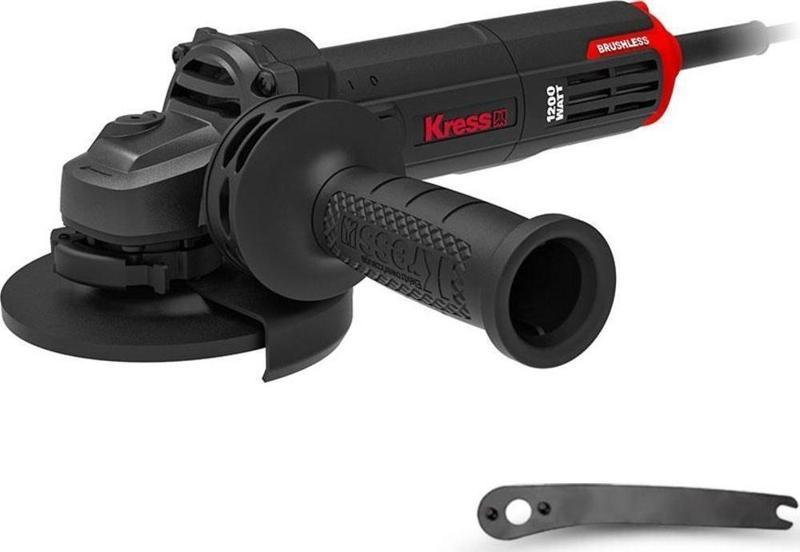 KUS26 1200Watt 125mm Kömürsüz Motor Profesyonel Avuç Taşlama