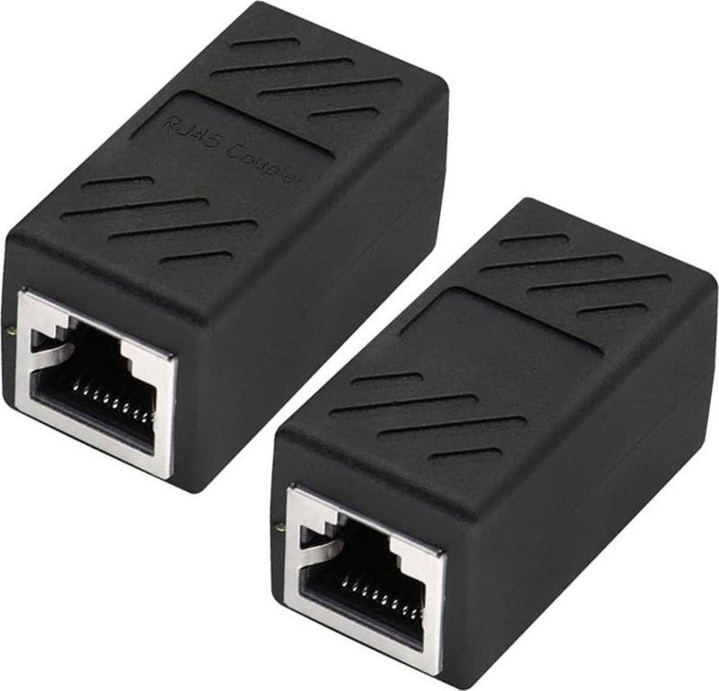 PM-24809 RJ45 TO RJ45 DİŞİ METAL ARA APARAT 1.KALİTE KAPLİN COUPLER