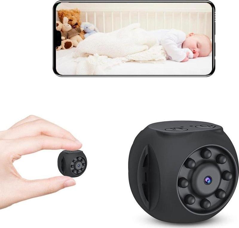 1080P Wifi Mini Gizli Kamera Casus Kamera, Usb Mini Video Kamera Kızılötesi Gece Görüşü Ip Hotspot