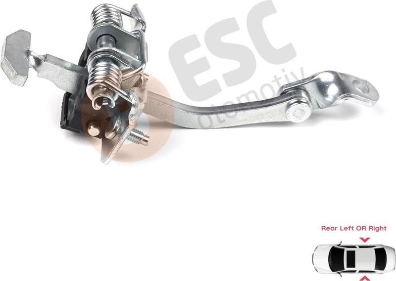 Renault Clio MK1 2 3 Symbol Thalia MK1 İçin Arka Sağ veya Sol Kapı Gergi Yayı 7700842859 