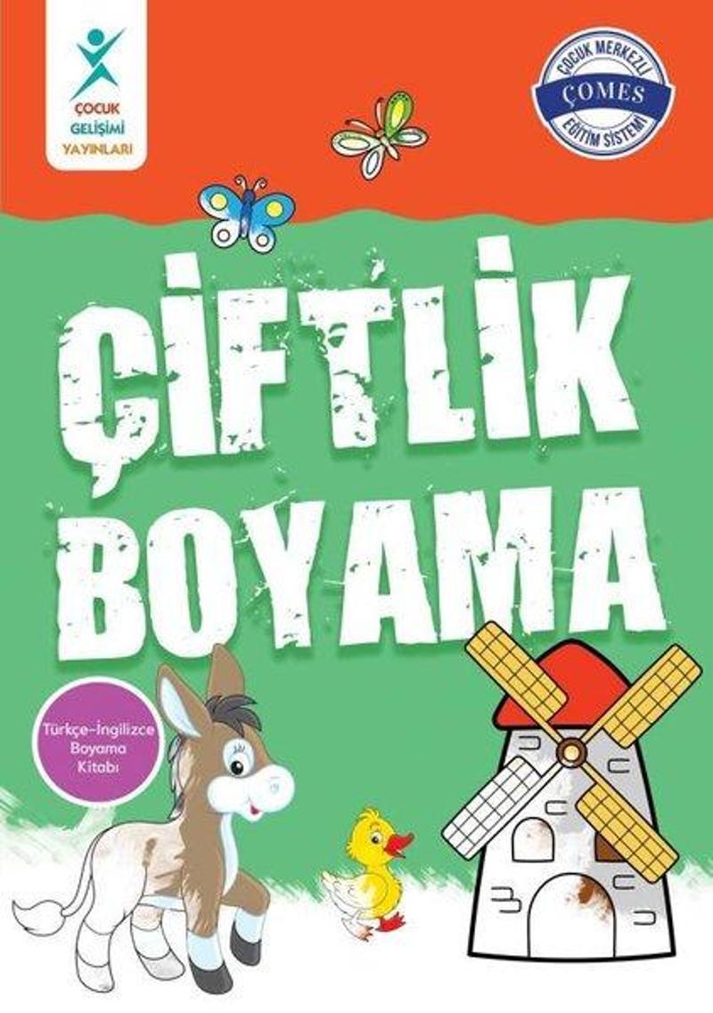 Çocuk Gelişimi Yayınları Çiftlik Boyama - Kolektif