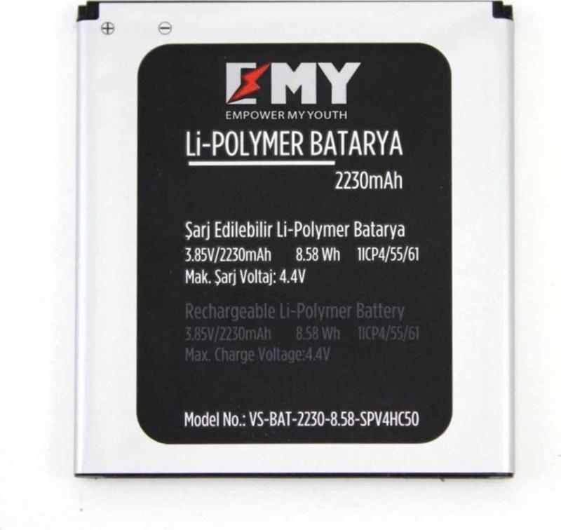 Vestel Venus 5000 Batarya 2230mAh