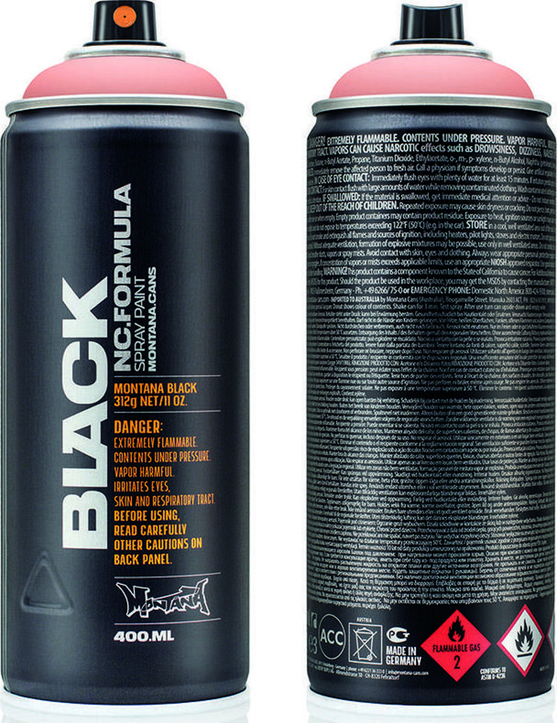 Black Sprey Boya 400ml Mr. Crab BLK3220