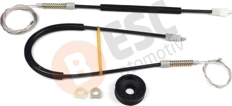 Volvo C70 Cabrio Convertible CC 1997-2004 İçin Ön Sol Cam Kriko Tamir Seti