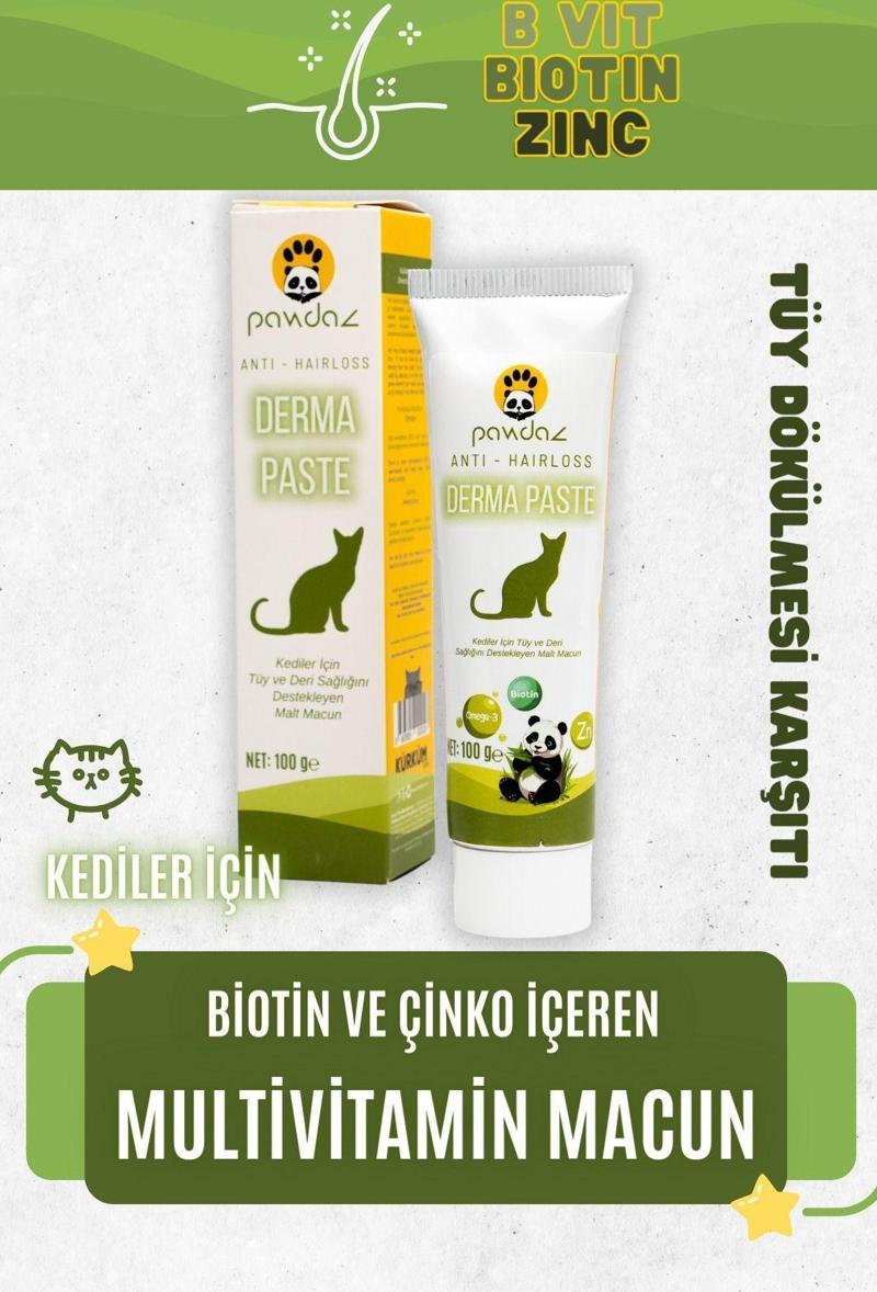 Dermapaste (100G) - Deri Ve Tüy Sağlığı Için Malt - Biotin, Çinko, Omega 3&6