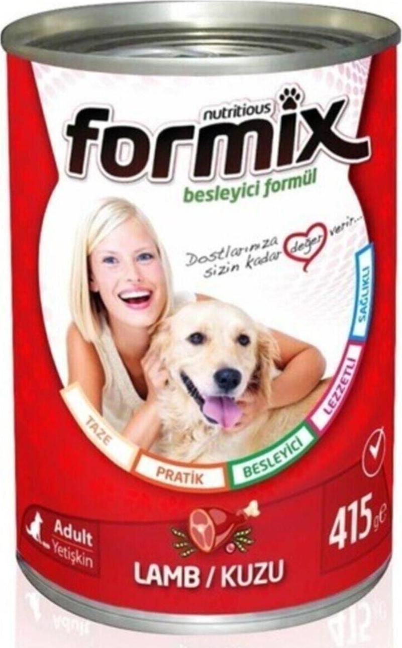 Formix Kuzu Etli Köpek Konservesi 415 Gr