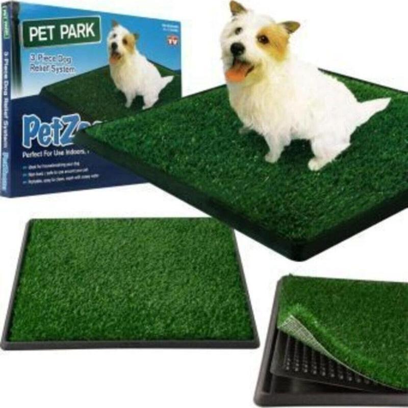 Petzoom Pet Park Köpek Tuvalet Eğitim Parkı Büyük, 64cm X 51cm X 3.8cm Pet Park