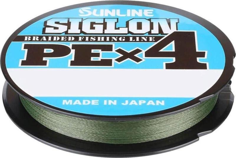 Siglon Pex4 Pe Misina DARK GREEN-0.153MM - 150MT - 6KG