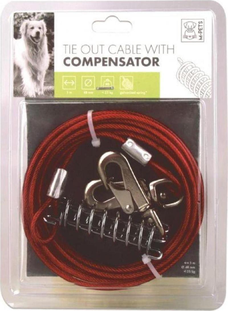 Compensator Bahçe Bağlama Halatı 5mt/red 10801405