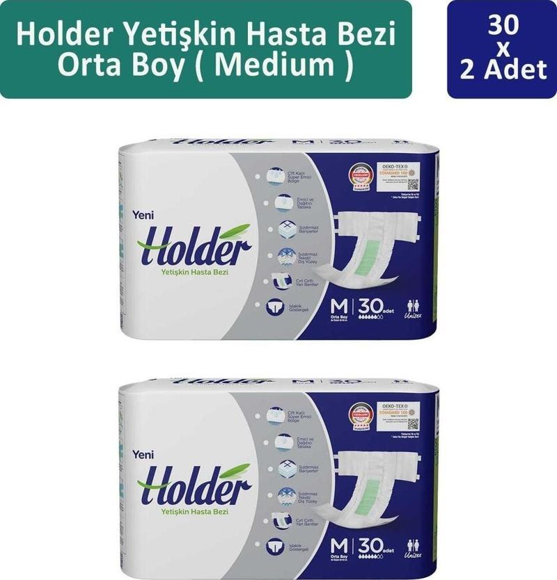 Yetişkin Hasta Bezi Orta Boy ( Medium ) 30 x 2 Adet