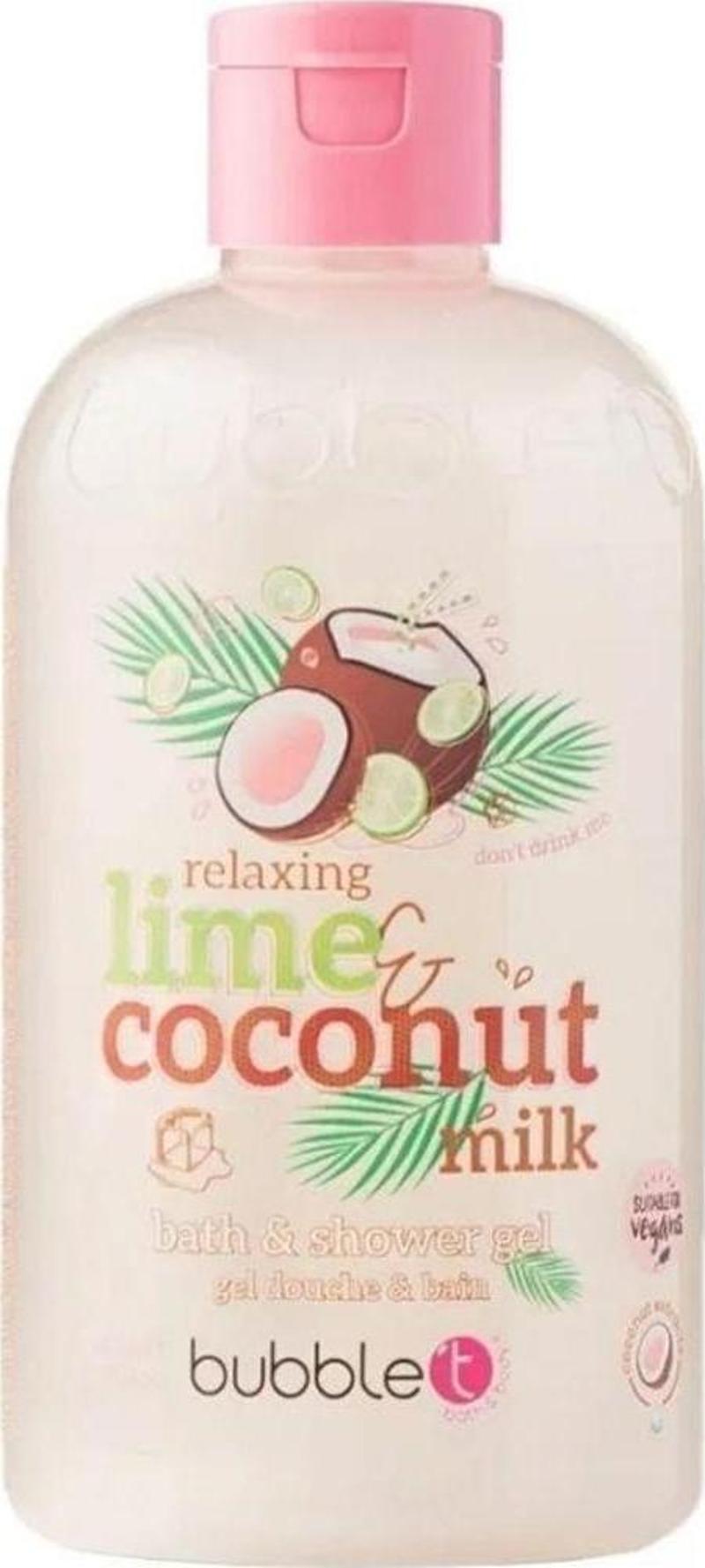 Relaxing Lime & Coconut Milk Bath & Shower Gel 500 ml Duş Jeli