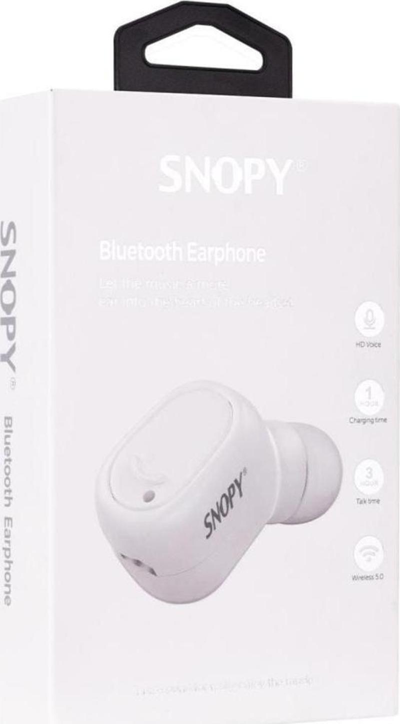 Sn-Bt155 Beyaz Bluetooth Telefon Kulaklığı