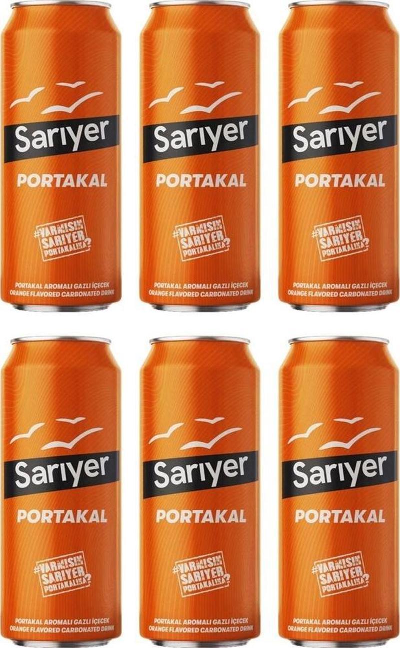 Portakal 330 ml Kutu 6 lı