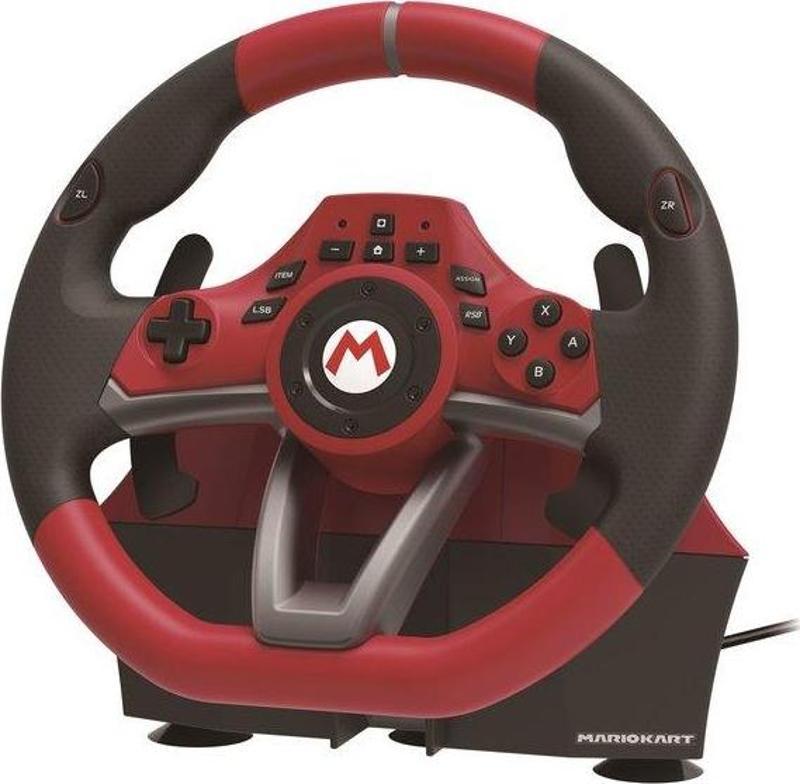 Hori Mario Kart Racing Wheel Pro Deluxe Direksiyon Seti Nintendo Switch/Pc